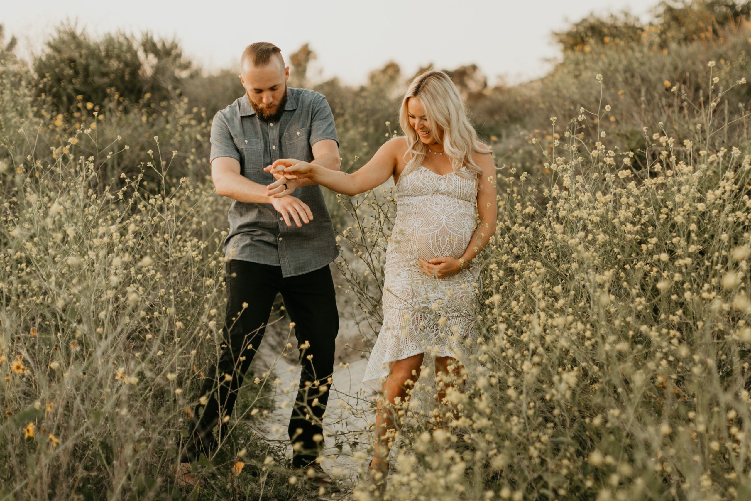 maternity family photography session in Texas